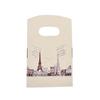 100 Teile/los Rosa Eiffelturm Verpackung Taschen Kunststoff Einkaufstaschen Mit Griff,