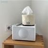 Tissue Storage Box,Round Square Roll Paper Case Table Decor Tissue Bag
