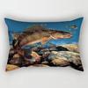Unframed Home Autumn Decoration Oil Painting Style Pillow Cushion Cover Decorations Throw Pillow Cover 30*50 Pillowcase 30x50 40