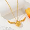 New Harry Potter Little Snitch Openable Pendant Necklace Advanced Chain Gift Accessories for Men and Women