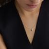 mimesi Tear Drop Necklace (snake chain)