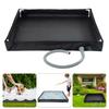 Durability Shower Basins with Detachable Drains Pipe Compacts Portables Shower Pan for Camping Beach Activity