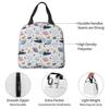 Cute Koalas Astronaut In Space Insulated Lunch Bag for Kids School Cooler Thermal Food Box Tote Portable Lunch Boxes Container