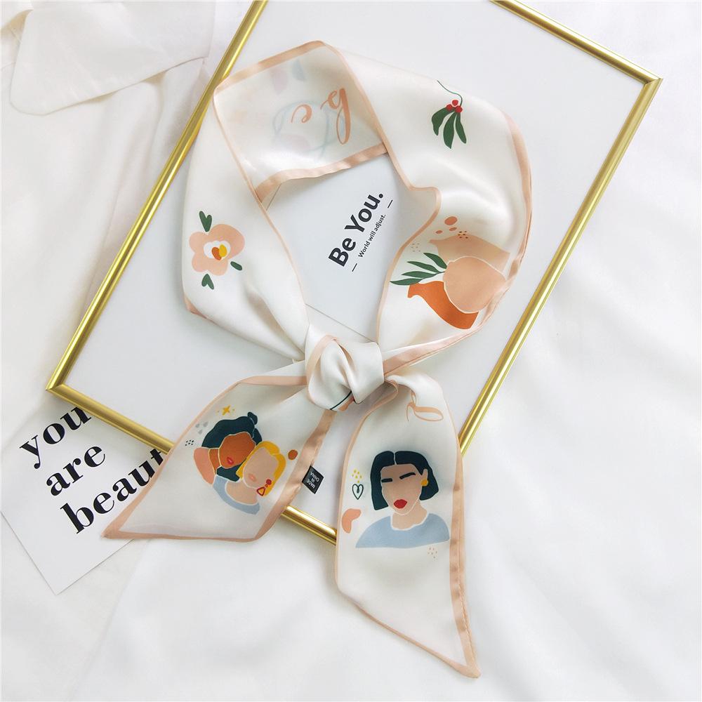 Neue Schals Seidenschals Damen Frühlings- und Herbstsaison Lange dekorative professionelle Schals Sommer Dünne Stile gepaart mit stilvollen Hemden