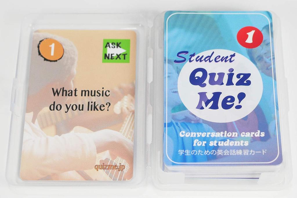 Quiz English Conversation Card Game Student Pack 1 Learning Me! [English Material]