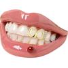 1/2pcs Hip Hop Hollow Heart Tooth Grillz Rhinestone Dental Grills Wearable Tooth Jewelry  Daily