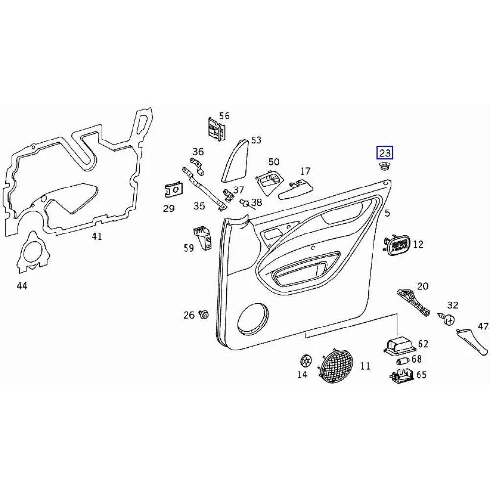 Kompatibel med flera modeller Dörrlås Genomföring Hög Universalitet Passform