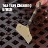 Practical Tea Tray Cleaning Tool Soft Silicone Head Tea Tray Cleaning Sweeper  Tea Tray Maintenance