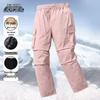 Xuezongfei Unisex Lightweight Down Straight Leg Pants