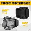 For 2015-21 Mercedes Benz C250 C300 Black Driver Left Bottom Top Seat Cover