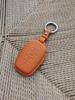 Genuine Leather Retro Key Case for 2021 Toyota Avalon Hybrid