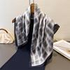 Luxury Printing 70cm Square Scarves Women's Silk Scarf Spring and Summer Bandana Small Neckties Bags Foulard Shawl