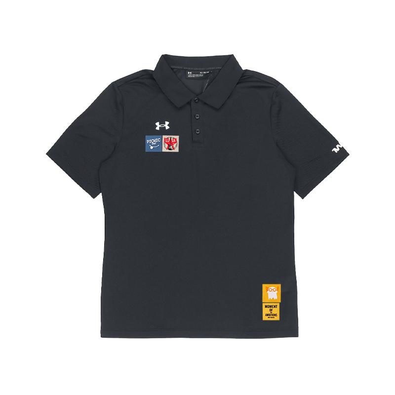 

Under Armour Настраиваемое красочное вышитое лого однотонная повседневная спортивная дышащая футболка поло с коротким рукавом 21500537-001(TEAM702-B13) 4XL