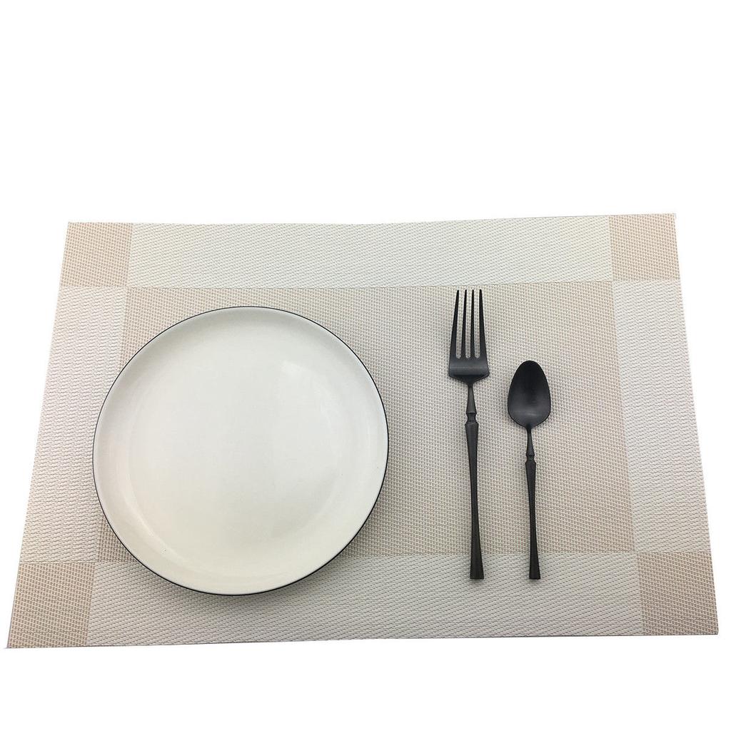 6Pcs/Set PVC Place Mat Dining Table Mats Set Table Bowl Pad Napkin Dining Table Pad Wine Coasters Tray Mat Coasters Kids