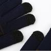 Thick Ethnic Style Gloves Driving Gloves Jacquard Gloves Warm Men Wool Mittens  Student