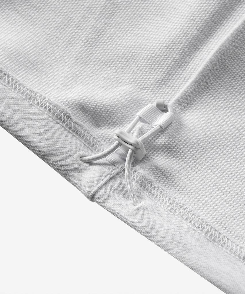 Nyuballanseu Nbmlg21433 / Uni Essential Summer Lightweight One-Pleat Wide Pants (Light Gray)