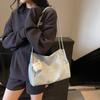Tote Bag Women's New Simple and Relaxed Shoulder Bag Autumn Niche Large-capacity Underarm Bag