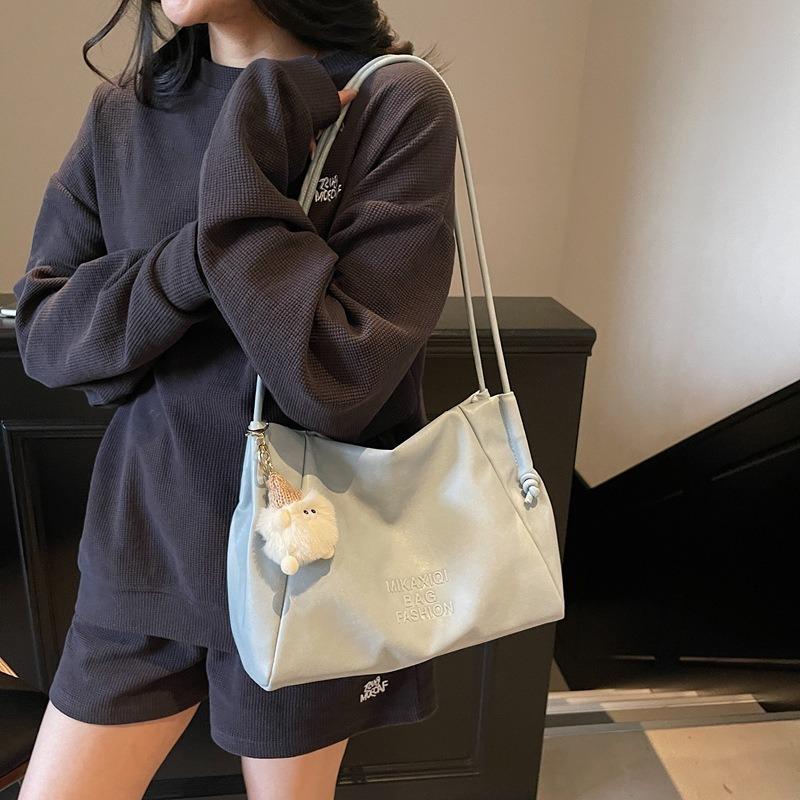 Tote Bag Women's New Simple and Relaxed Shoulder Bag Autumn Niche Large-capacity Underarm Bag