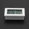 Embedded Digital Hygrometer Thermometer Humidity Temperature Monitor with Built In Probe Black
