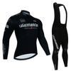 Long Sleeve Cycling Jersey Set Unisex Mountain Road Bike Quick Dry Sportswear