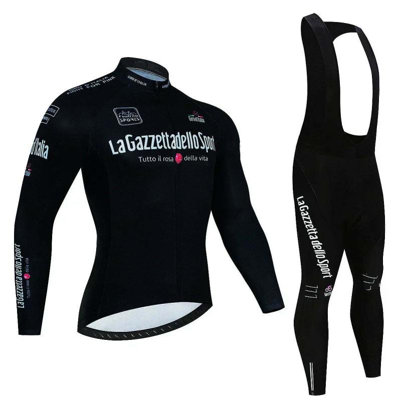Long Sleeve Cycling Jersey Set Unisex Mountain Road Bike Quick Dry Sportswear