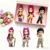 Figurină Anime K-pop Vânători de Demoni cu Cutie Kawaii Băieți Fete Cadouri Pentru Copii Fani Halloween Crăciun Figurină Cadouri Decorative