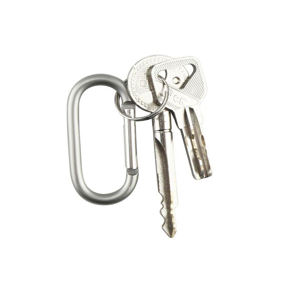 Aluminum Rings Outdoor Tool Camp Mountaineering Hook Climing Carabiner Buckle Keychain Travel Kit