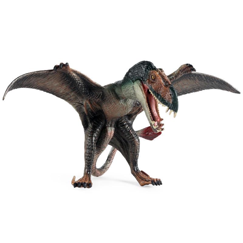 Dinosaur Model Figurines: Kids' Jurassic Animal Ornaments - Pterodactyl & Ancient Pterosaur