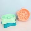 Pet Starfish Shape Slow Food Bowl Dog Anti-choking Slow Food Bowl Dog Feeding Anti-knock Over Multifunctional Bowl Pet Tableware 4