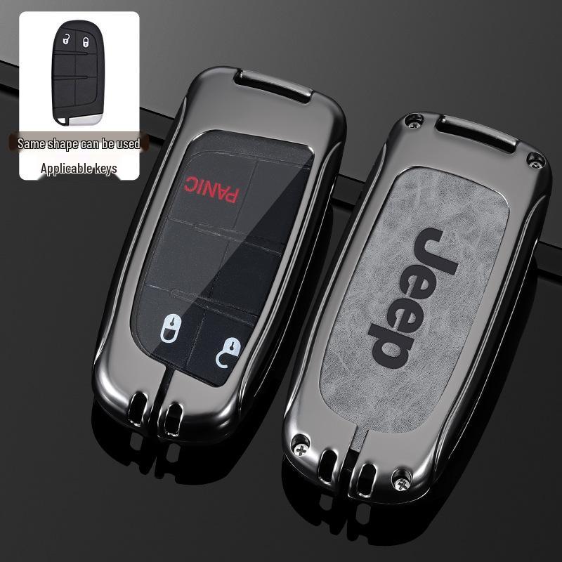 Grand Commander Jeep Key Case - Metal Shell for Cherokee, Compass
