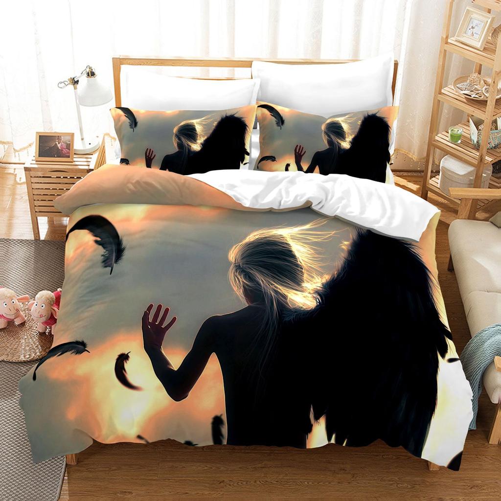 Game 3D Digital Printing Kit Quilt Set Three-Piece Set