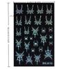1/4Pcs Halloween Cute Spider Nail Stickers Slide Decals Manicure Decoration Nail Supplies for Creative Nail Design