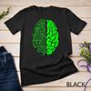 Binary AI Computer Circuit Electric Game Lovers Gift and Brain Unisex T-shirt
