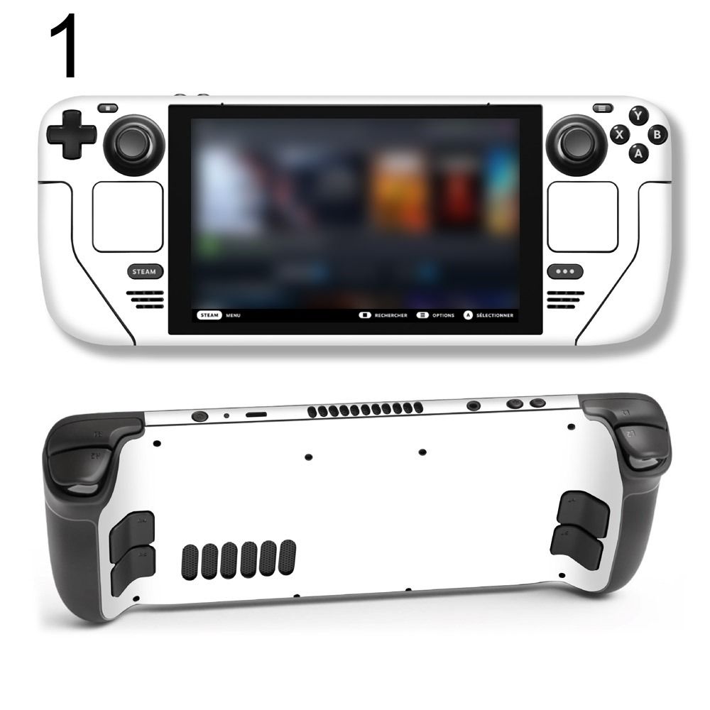 Game Console Decor Vinyl Skin for Steam Deck Console Full Set Protective Decal Wrapping Cover For Valve Console Premium Stickers