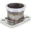 Stainless Steel T3 to 2.5in V Band Turbo Flange Adapter, 4 Bolt Conversion for Car Applications