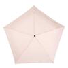Ogawa Converse Folding Umbrella for Men and Manual Safety Logo 20130 Women, Ultra-Lightweight, 90g, Slim, 5-Rib, 50cm, Water-Repellent, Pink, Opening,