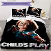 Child'S Play Horror Theme Bedding Without Core 1 Duvet Cover 2 Pillowcase Without Core Soft And Comfortable Christmas Birthday Gift