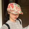Japanese Graffiti Retro Beret: Cute, Thin, and Versatile Painter Cap for Women - Trendy Spring/Summer Style.