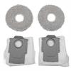 Clog-Free Performance Dust Bags Mop Cloth Robot Vacuums Compatible With QR 598