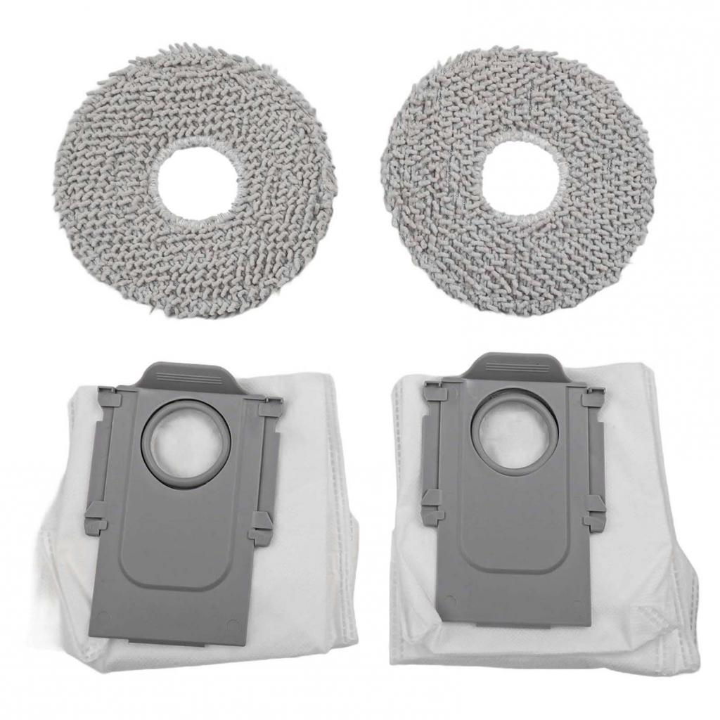 Clog-Free Performance Dust Bags Mop Cloth Robot Vacuums Compatible With QR 598