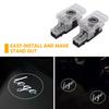 LED Logo Lamp Car Door Welcome Projector Light Courtesy For Volvo S80 V90 S60L V60 V40 XC40 XC60 XC90 POLESTAR 2012-2023 Car Led