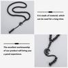 2pcs Allah Muhammad Prayer Beads Engraved Necklace New 99 Prayer Beads