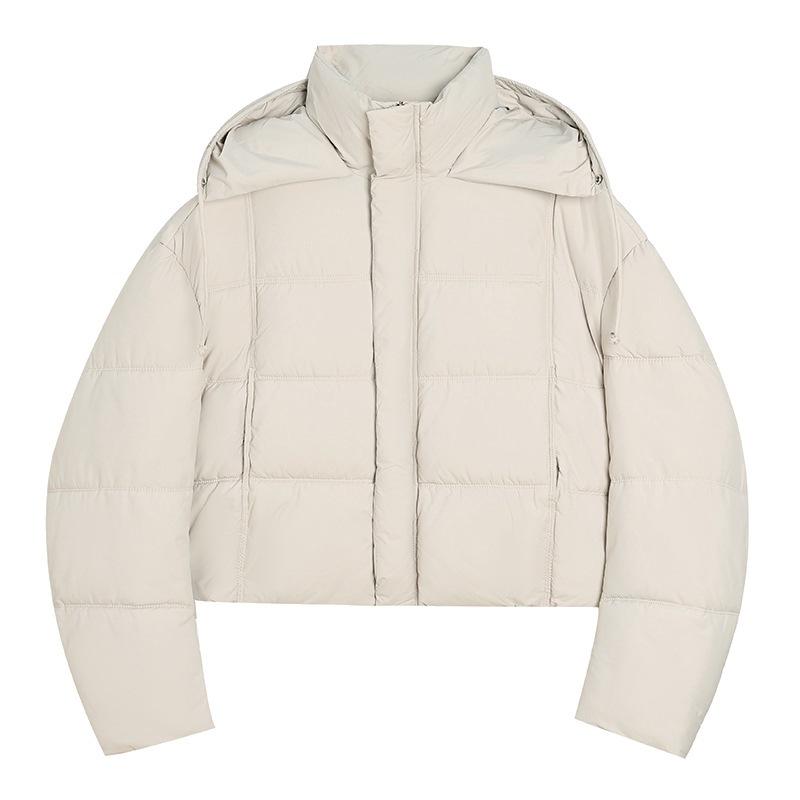 New bread clothes women's short winter new hooded thickened loose bread clothes cotton jacket