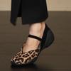 Women Sport Shoes Flats Leopard Casual Sneakers Women Shallow Loafers Shoes 2025 Summer Walking Running Dress Chaussure Femme
