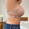Women Strapless Seamless Anti-Slip Full Support Push Up Bandeau Bra