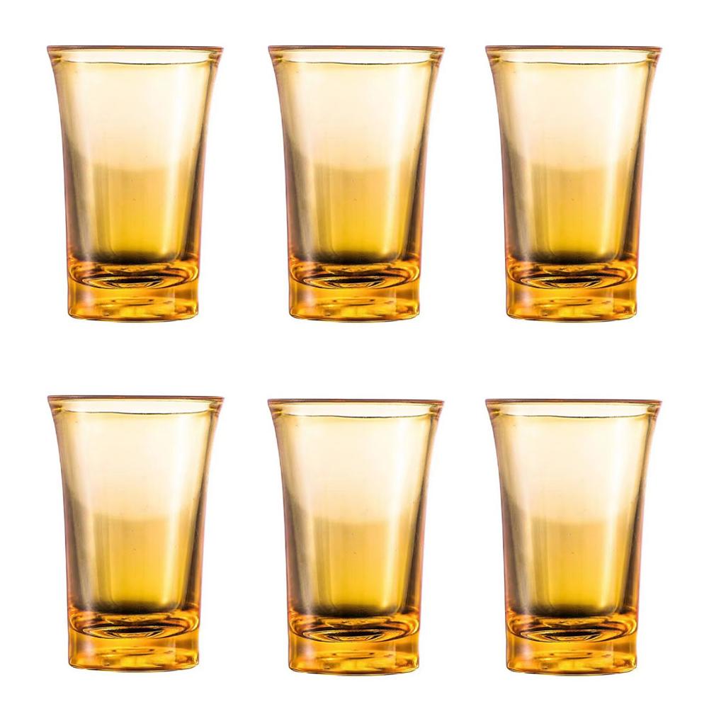 6 szt./zestaw 35 ml Plastikowy kieliszek do shotów Kieliszek do shotów Kieliszek do shotów na imprezę Bar Klub Narzędzie do picia Kieliszki do wina ślubnego