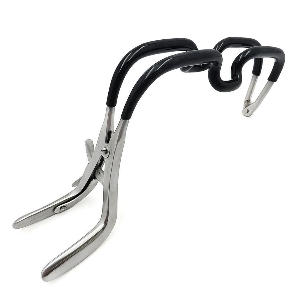 

Dental Mouth Opener Gag Silicone Rubber Coated Stainless Steel Jennings Gag 1 piece