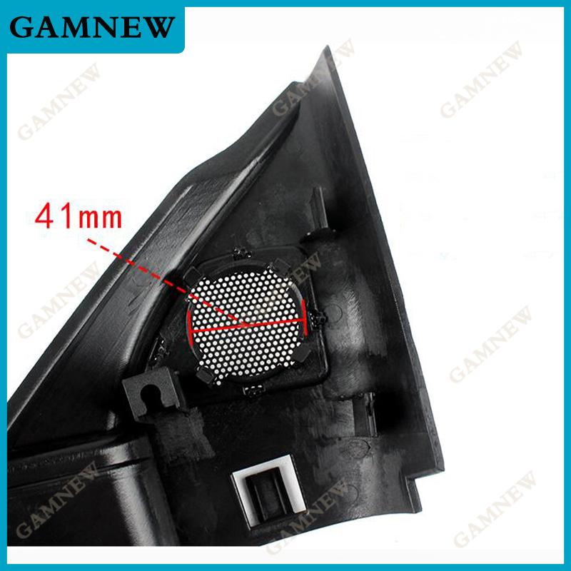 2PCS For Nissan Bluebird Sylphy Sentra 2006-2011 Car Tweeter Refitting Audio Door Angle Gum Speaker Cover Boxes Mounts