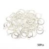 50Pcs Ear Hook Gold Silver Plated Iron Lever Back Earring Hooks For DIY Earring Jewelry Daily Making Supplies