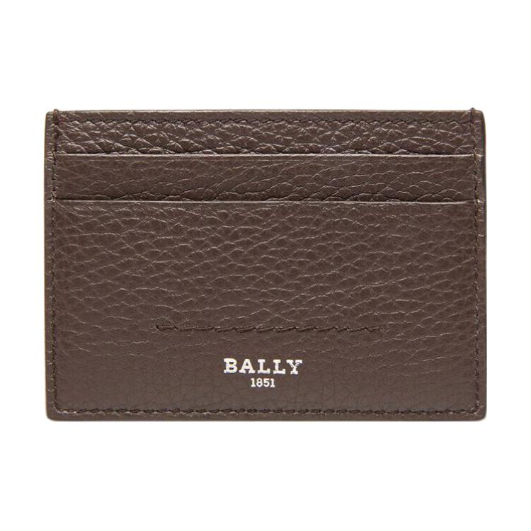 

Bally Classic Fashion Minimalist Leather And Suede Card Holder Men Accessories Brown 6301470 Basic Set (Bag+Dust Bag)